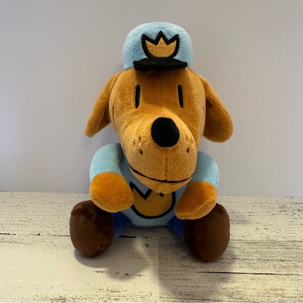 MerryMakers Dog Man Soft Plush Toy from Dav Pilkey's Comic
